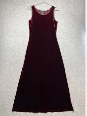 Carole Little Womens Velvet Sleeveless Dress